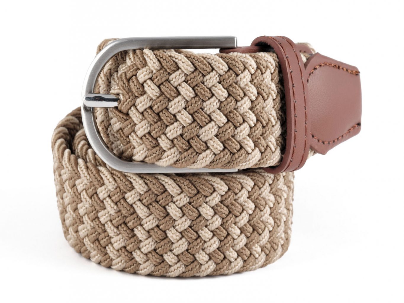 Photo packshot ceinture tressée