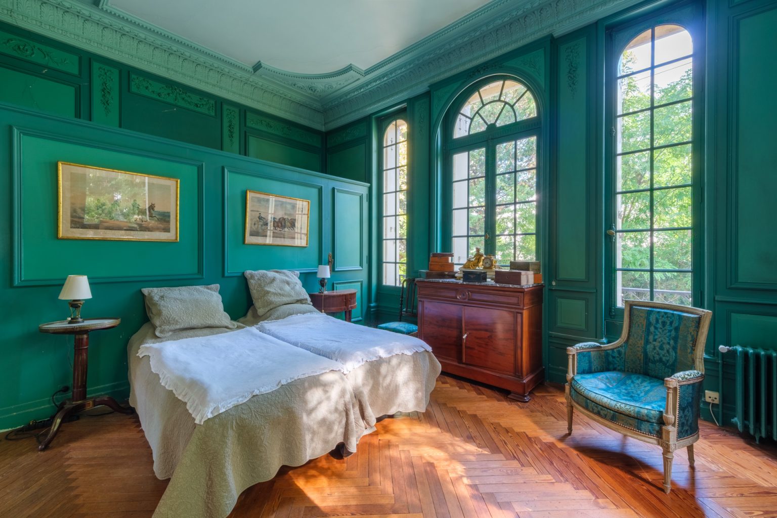 Chambre à coucher - photo immobilière