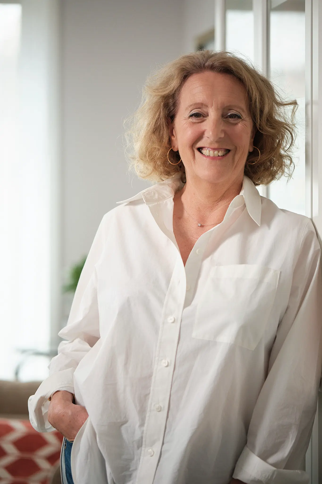Portrait professionnel de Nathalie Gouin, coach Alternativ' Développement, photographiée par Boris Volck à Bordeaux.