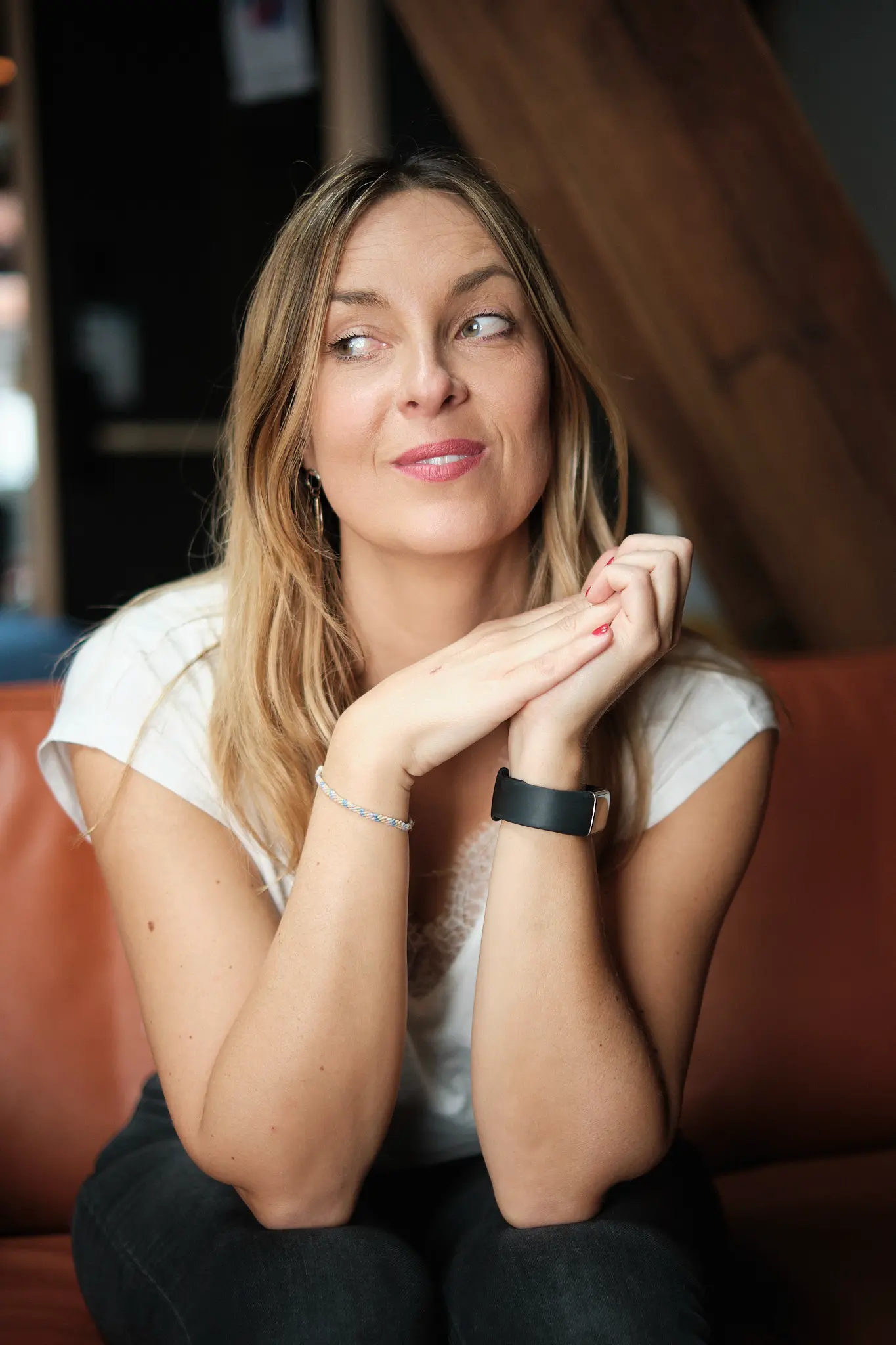 Portrait professionnel entrepreneur Bordeaux — Natalia Monfort, Optimize & Cie, photographe Boris Volck.